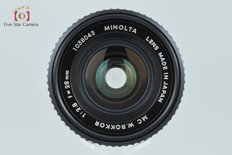 中古】MINOLTA ミノルタ MC W.ROKKOR 28mm f/2.8 – Five Star Camera