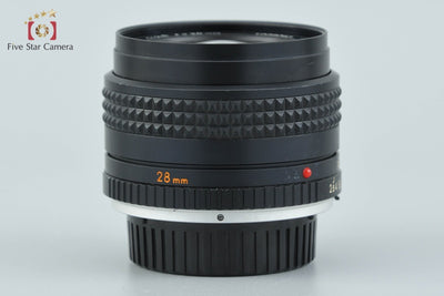 【中古】MINOLTA ミノルタ MC W.ROKKOR 28mm f/2.8