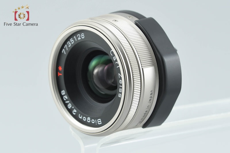 中古】CONTAX コンタックス Carl Zeiss Biogon 28mm f/2.8 T* – Five