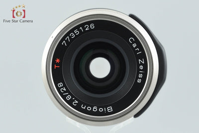 【中古】CONTAX コンタックス Carl Zeiss Biogon 28mm f/2.8 T*