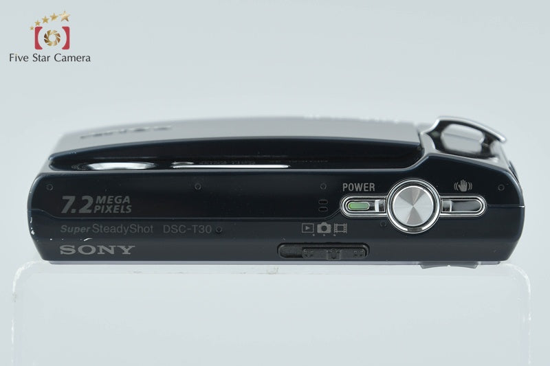 中古】SONY ソニー Cyber-Shot DSC-T30 ブラック デジタルスチルカメラ