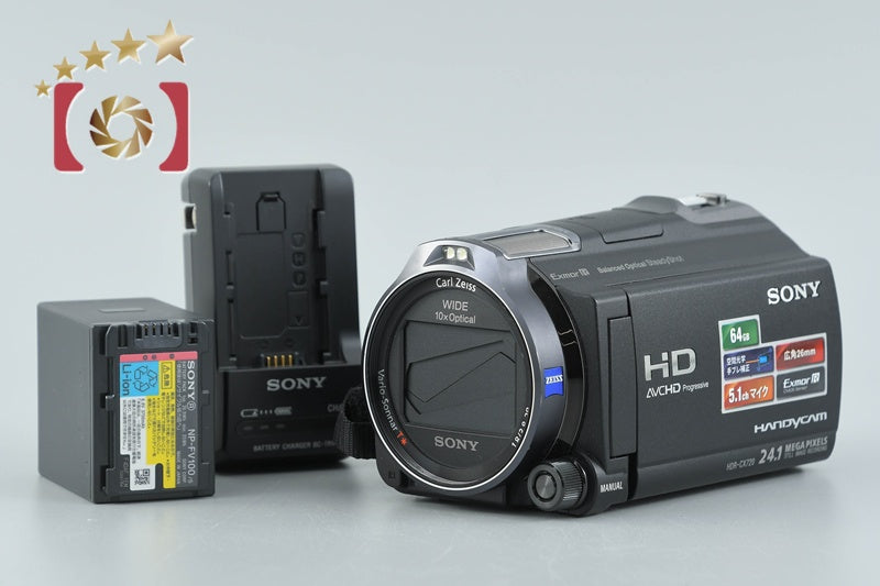 【中古】SONY ソニー HDR-CX720V デジタルビデオカメラ