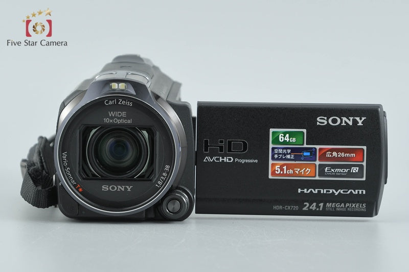中古】SONY ソニー HDR-CX720V デジタルビデオカメラ – Five Star