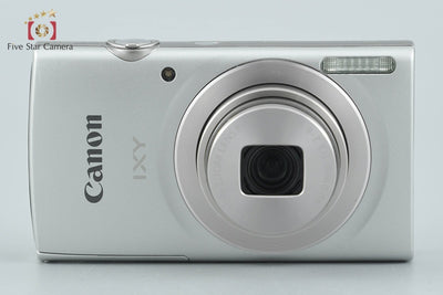 【中古】Canon キヤノン IXY 200 シルバー コンパクトデジタルカメラ 元箱付き