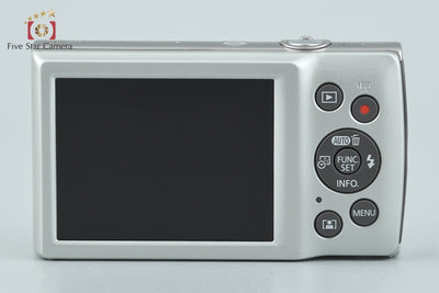 【中古】Canon キヤノン IXY 200 シルバー コンパクトデジタルカメラ 元箱付き