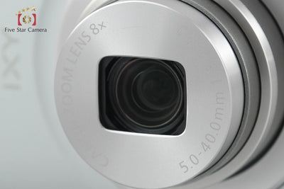 【中古】Canon キヤノン IXY 200 シルバー コンパクトデジタルカメラ 元箱付き