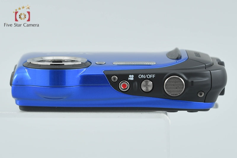 良品中古 FinePix XP70 ブルー 即日発送 デジカメ FUJIFILM 本体