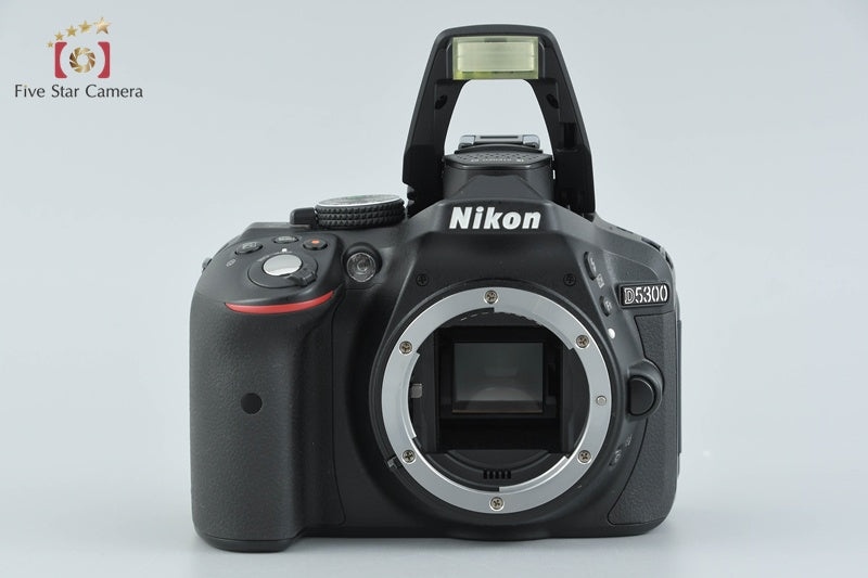 中古】Nikon ニコン D5300 ブラック + AF-S DX NIKKOR 18-55mm f/3.5