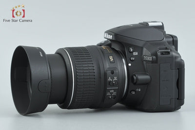 【中古】Nikon ニコン D5300 ブラック + AF-S DX NIKKOR 18-55mm f/3.5-5.6 G VR シャッター回数僅少
