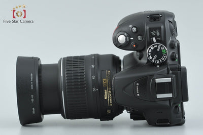【中古】Nikon ニコン D5300 ブラック + AF-S DX NIKKOR 18-55mm f/3.5-5.6 G VR シャッター回数僅少