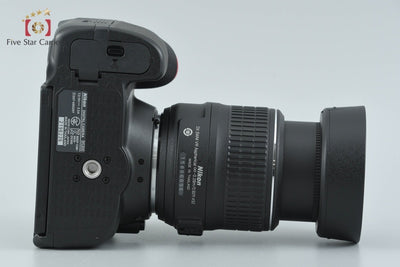 【中古】Nikon ニコン D5300 ブラック + AF-S DX NIKKOR 18-55mm f/3.5-5.6 G VR シャッター回数僅少