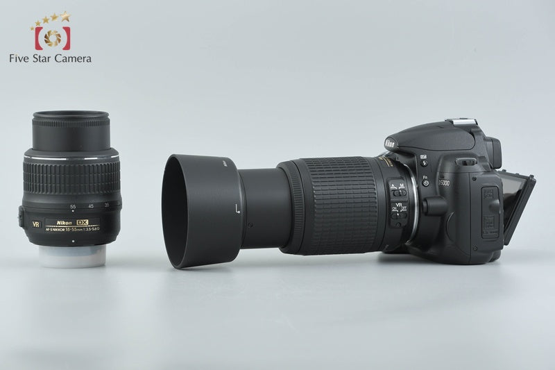 中古】Nikon ニコン D5000 ダブルズームレンズキット シャッター回数