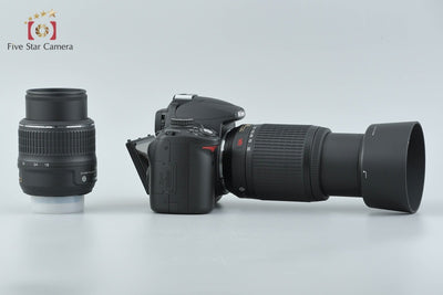 【中古】Nikon ニコン D5000 ダブルズームレンズキット シャッター回数僅少