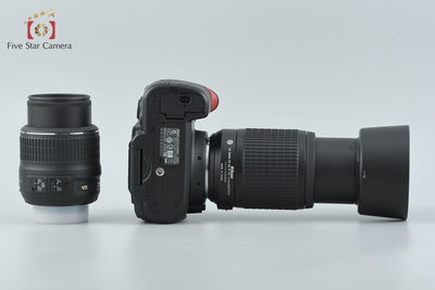 【中古】Nikon ニコン D5000 ダブルズームレンズキット シャッター回数僅少