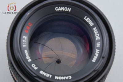 【中古】Canon キヤノン FD 55mm f/1.2 S.S.C.
