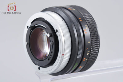 【中古】Canon キヤノン FD 55mm f/1.2 S.S.C.