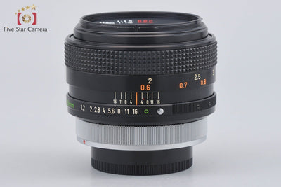 【中古】Canon キヤノン FD 55mm f/1.2 S.S.C.
