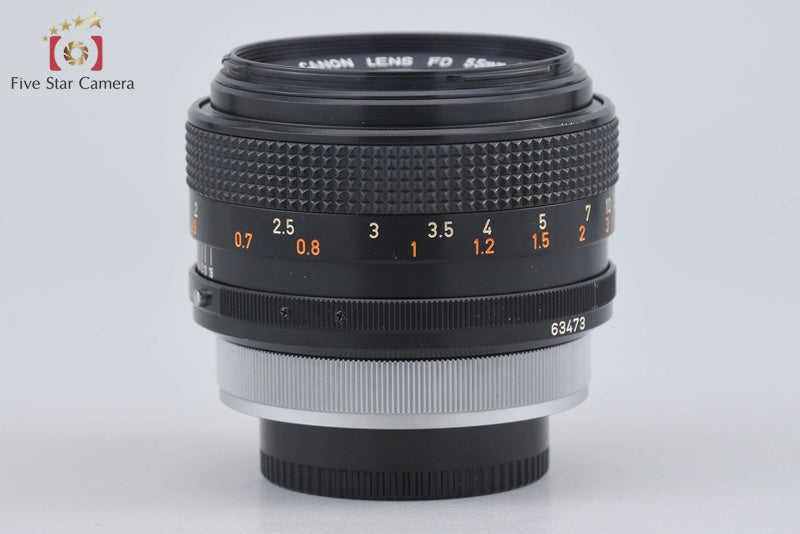 中古】Canon キヤノン FD 55mm f/1.2 S.S.C. – Five Star Camera