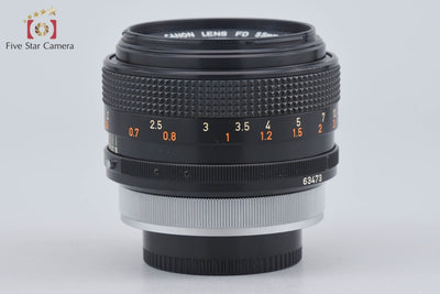 【中古】Canon キヤノン FD 55mm f/1.2 S.S.C.