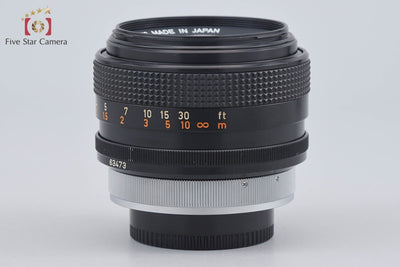 【中古】Canon キヤノン FD 55mm f/1.2 S.S.C.