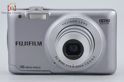 【中古】FUJIFILM 富士フイルム FINEPIX JX550 シルバー コンパクトデジタルカメラ