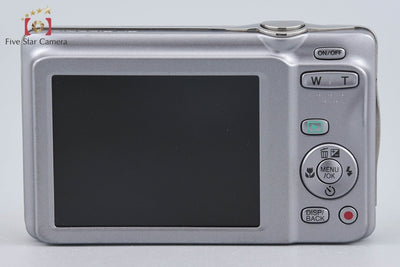 【中古】FUJIFILM 富士フイルム FINEPIX JX550 シルバー コンパクトデジタルカメラ
