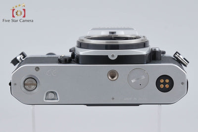 【中古】Nikon ニコン ニュー FM2 後期 シルバー フィルム一眼レフカメラ