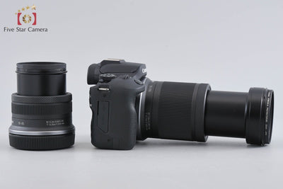 【中古】Canon キヤノン EOS R100 ダブルズームキット シャッター回数僅少 元箱付き