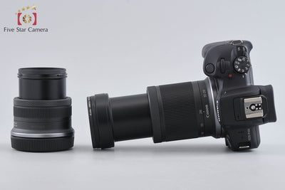 【中古】Canon キヤノン EOS R100 ダブルズームキット シャッター回数僅少 元箱付き