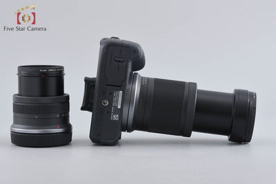 【中古】Canon キヤノン EOS R100 ダブルズームキット シャッター回数僅少 元箱付き