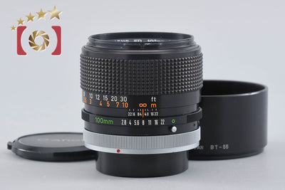 【中古】Canon キヤノン FD 100mm f/2.8 S.S.C.