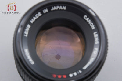 【中古】Canon キヤノン FD 100mm f/2.8 S.S.C.