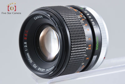 【中古】Canon キヤノン FD 100mm f/2.8 S.S.C.