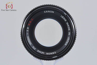【中古】Canon キヤノン FD 100mm f/2.8 S.S.C.