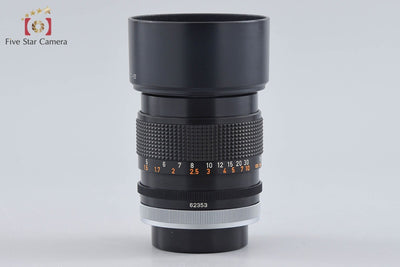【中古】Canon キヤノン FD 100mm f/2.8 S.S.C.