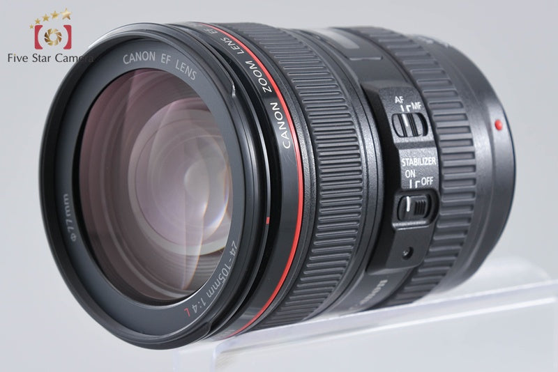 中古】Canon キヤノン EF 24-105mm f/4 L IS USM – Five Star Camera