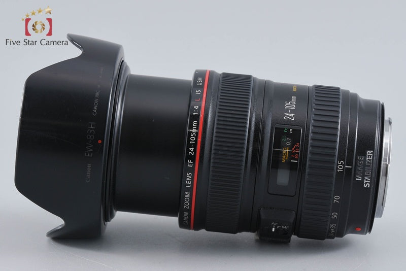 中古】Canon キヤノン EF 24-105mm f/4 L IS USM – Five Star Camera