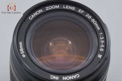 【中古】Canon キヤノン EF 28-80mm f/3.5-5.6 IV USM