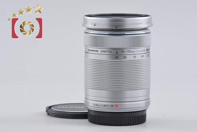 【中古】OLYMPUS オリンパス M.ZUIKO DIGITAL ED 40-150mm f/4-5.6 R シルバー