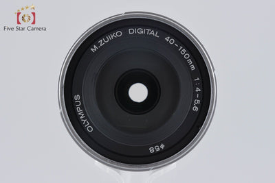 【中古】OLYMPUS オリンパス M.ZUIKO DIGITAL ED 40-150mm f/4-5.6 R シルバー