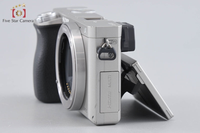 中古】SONY ソニー α6000 ILCE-6000 シルバー ミラーレス一眼カメラ