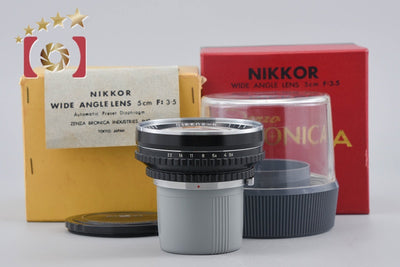 【中古】Nikon ニコン NIKKOR-H 50mm f/3.5 ゼンザブロニカ S2 S2A EC TL用 元箱付き