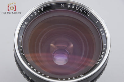 【中古】Nikon ニコン NIKKOR-H 50mm f/3.5 ゼンザブロニカ S2 S2A EC TL用 元箱付き