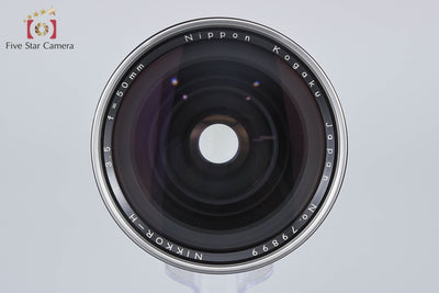 【中古】Nikon ニコン NIKKOR-H 50mm f/3.5 ゼンザブロニカ S2 S2A EC TL用 元箱付き