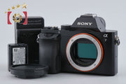 【中古】SONY ソニー α7 ILCE-7 ミラーレス一眼カメラ シャッター回数僅少 多言語対応