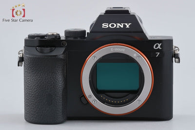 【中古】SONY ソニー α7 ILCE-7 ミラーレス一眼カメラ シャッター回数僅少 多言語対応