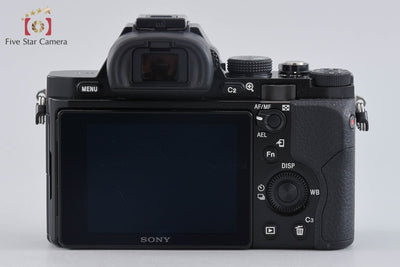 【中古】SONY ソニー α7 ILCE-7 ミラーレス一眼カメラ シャッター回数僅少 多言語対応