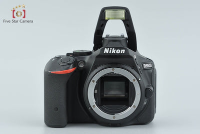 【中古】Nikon ニコン D5500 ブラック 18-55mm VR II レンズキット