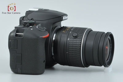 【中古】Nikon ニコン D5500 ブラック 18-55mm VR II レンズキット
