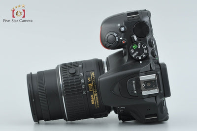 【中古】Nikon ニコン D5500 ブラック 18-55mm VR II レンズキット